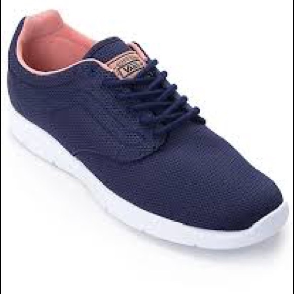 vans peach mesh slip on